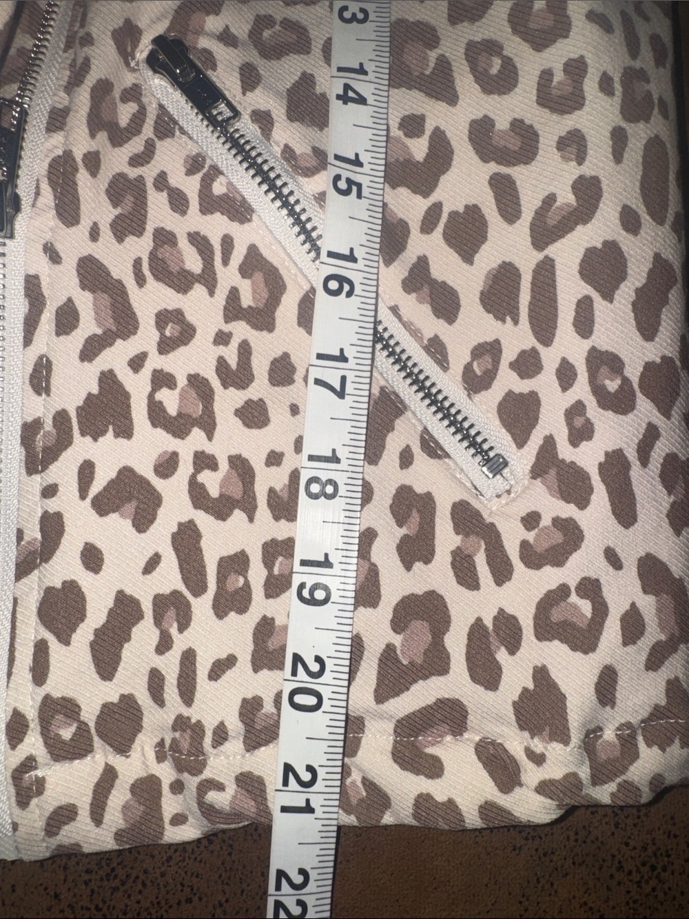 Leopard Print Zip-Front Jacket - Picture 12 of 16